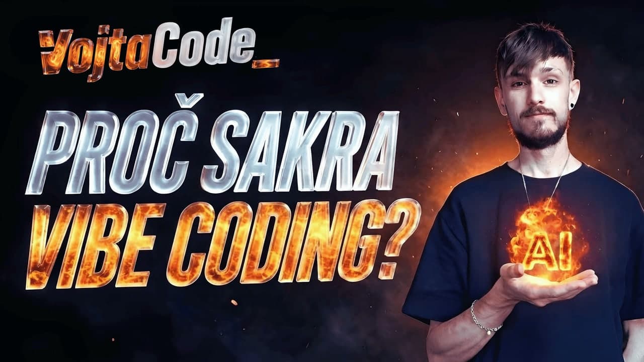 Náhled videa: Co je vibe coding a co s ním dnes reálně dokážeš